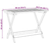 Folding Garden Table Outdoor Table Patio Dining Table Solid Wood Acacia