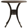 3 Piece Bistro Set Cast Aluminium Bronze
