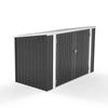 XL Garden Storage Shed Lockable Box Outdoor Bin Bike Tool Garbage Sheds Large