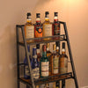 Stand Versatile Corner Bottle Display Stand Trapezoid Rack