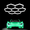 Led Hexagon Lights Customize 7 Grid System Honeycomb Light for Garage Home Lamp