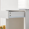 Modern Small White Dressing Table with Drawers15mm Chipboard Space-Saving Vanity