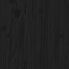 7 Piece Bar Set Black Solid Wood Pine vidaXL
