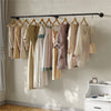 Heavy Duty Clothes Rail Pipe Garment Rack Wall Mounted Hanging Pole Fitting Room