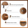 Sideboard Cabinet Industrial Cupboard Storage Furniture With Drawers and Doors