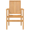3 Piece Garden Dining Set Solid Wood Teak
