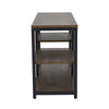 Industrial Shoe Bench Vintage Hallway Rustic Metal Wood Storage Tier Shelf Rack