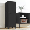 Metal Storage Cabinet Hallway Cabinet Sideboard with 2 Adjustable Shelf Cupboard