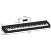 Full Size Weighted 88-Key Digital Piano Electric Hammer Action Keyboard Beginner