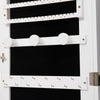 Wooden Wall Mounted Multi-Layer Shelf Jewelry Storage Cabinet, 370mm x 1100 mm