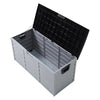 290L Garden Storage Sheds Chest Organiser Lockable Deck Box Patio Castors Box UK