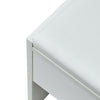 White Corner Dressing Table Makeup Desk Vanity Table 5 Drawers with Stool Mirror