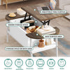 Lift Top Coffee Table, Coffee Tables With Living Room With Hidden Storage Compar