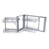 Blind Corner Bracket & Plates Cabinet Pull Out Drawer Base Shelve Storage Basket