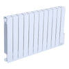 Oil Filled Electric Radiator 2000W Thermostatic Panels Timer Heater Wall Mounted