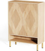 Shoe Cabinet Storage with 2 Doors, 24 Pairs Shoes Rack Modern Storage Organizer