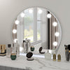 50cm Hollywood Makeup Mirror Large Vanity Light Mirror Dimmable LED Bulbs Round