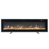 50" Insert/Wall Mount LED Fireplace Electric Inset Fire Heater 9Flame LivingRoom