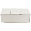 Coffee Table With Storage Lift Top Up Drawer Shelf Living Room Furniture White
