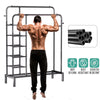 Heavy Duty Clothes Rail 120Kg Load Sturdy Clothes Rack with Shelfs & Shoe Rack