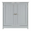 Bathroom Sink Cabinet Under Basin Vanity Storage Cupboard Unit Grey
