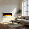 Endeavour Fires Runswick Wall Mounted Electric Fire, 220/240Vac, 50 Hz, 1&2kW