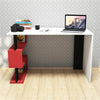 Computer Desk Study Table Shelves Home Office Workstation Laptop/Multi-Colours