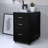 Modern Metal Chest of Drawer Storage Bedside Cabinet Filing Cabinet With Wheels