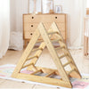 Wooden Climbing Triangle Ladder w/Stable Structure for Toddlers Playful Climbers
