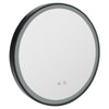 XLarge BlackFrame Illuminated LED Bathroom Mirror Beauty Makeup Salon Spa Mirror