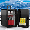 10L Mini Fridge Table Top Electric Cooler Portable Bedroom Ice Box Office Car UK