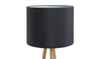 Tripod Floor Lamp Light Habitat 148cm Tall Wooden Light Lamp - Wood/Grey 2208178
