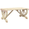 Garden Coffee Table Outdoor Table Patio Dining Table Solid Wood Fir