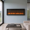Wall Insert / Wall Mounted 60inch Electric LED Fireplace Inset Fire Living Room