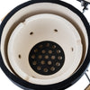 Fire Mountain 34cm Kamado Ceramic BBQ with Protective Cover - Black
