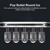 1.5L Countertop Ice Maker Portable Ice Cube Maker+Self-Cleaning Function & Scoop