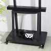 Mobile TV Cart Floor Stand Mount Height Adjustable Large Trolley for 32- 80'' TV