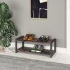 Industrial Retro Media TV Stand With Storage Metal Frame Living Room Side Table