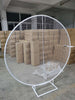 6ft (180cm) White Metal Moongate Mesh Frame Backdrop Stand Balloons NO BOX