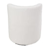 Swivel Chair Upholstered Teddy Fabric Armchair Sofa Accent Tub Seat With Storage