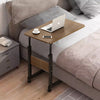 Portable Table Storage Desk Adjustable Height Sofa Side Table Bedside Table