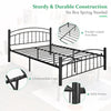 Queen Size Bed Frame 3FT Metal Platform Bed Frame Adults Kids Teenagers Bedroom