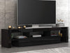 Panana Modern Large TV Unit Stand TV Cabinet High Gloss Front with LED Lights