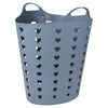 Large Flexible Plastic Laundry Clothing Flexi Washing Storage Basket Organiser