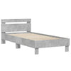 Tidyard Bed Frame Bed Base with Headboard & Storage Underneath Bedroom S5D0