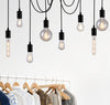 Industrial Spider Light Fittings Ceiling Multi Bubble Pendant Lamp Chandelie
