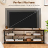 55” Media Entertainment Center Corner TV Stand for TVs up to 60” TV