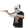 Men's Halloween Scream Horror Ghost Face Mask Hooded Costume Cosplay Fancy Dress