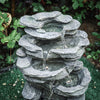 Garden Water Feature Outdoor LED Fountain Waterfall Electric Fountain Waterfall