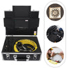 50M 7' TFT LCD Sewer Pipe Pipeline Drain Video Camera DVR Inspection CCTV C BGS